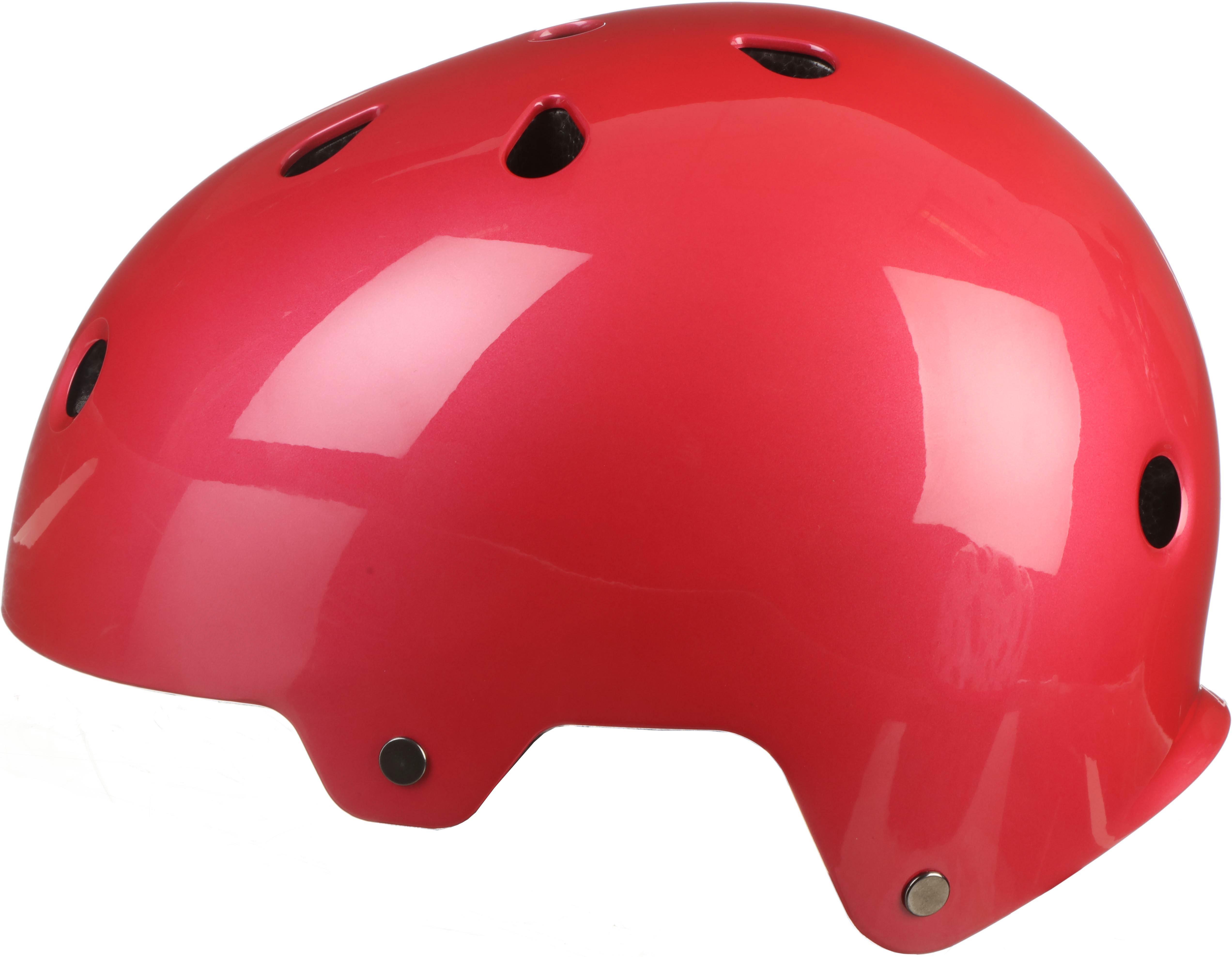 Halfords Cerise Pink Kids Skate Helmet, 52 - 58 cm