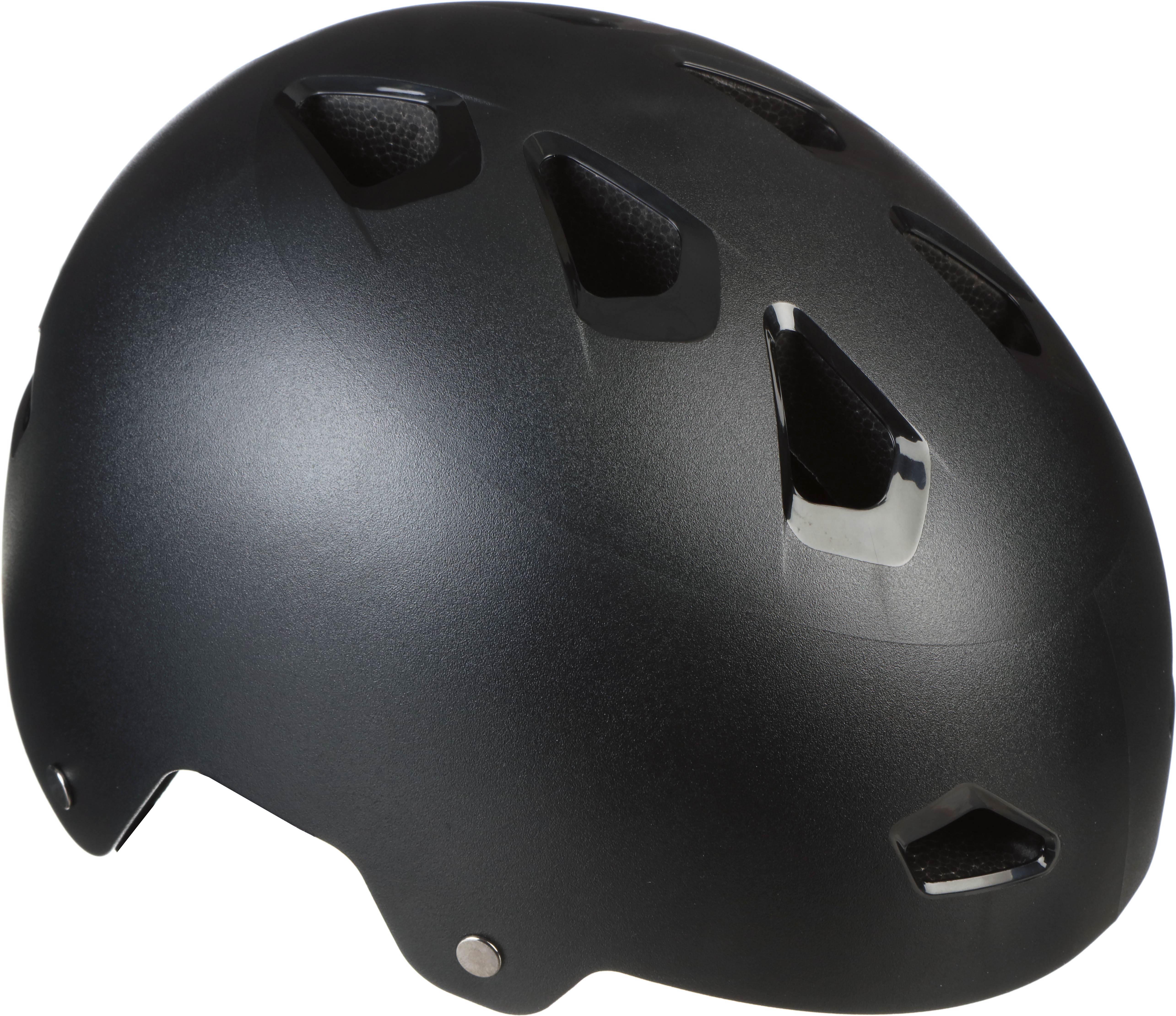 Halfords Black Junior Skate Helmet, 52 - 58 cm
