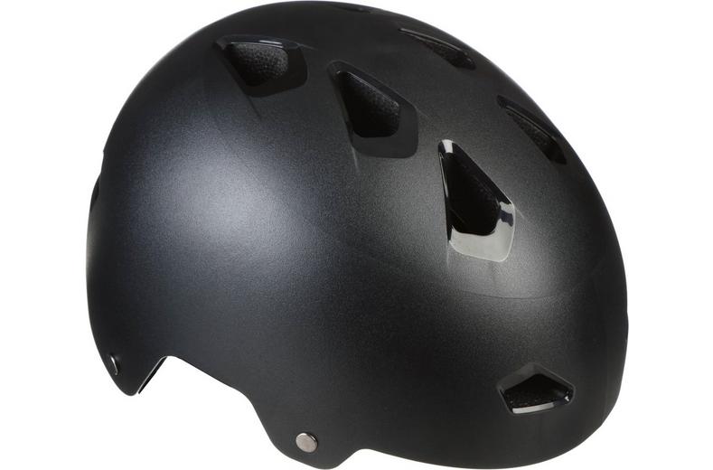 Halfords Black Junior Skate Helmet, 52-58cm Halfords Black Junior Skate Helmet, 52-58cm