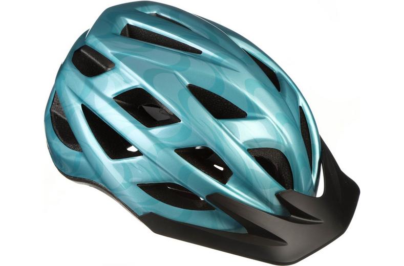 Halfords Turquoise Swirls Junior Helmet, 52 - 56 cm Halfords Turquoise Swirls Junior Helmet, 52 - 56 cm