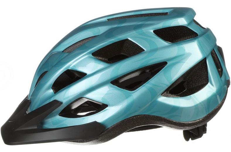 Halfords Turquoise Swirls Junior Helmet, 52 - 56 cm Halfords Turquoise Swirls Junior Helmet, 52 - 56 cm