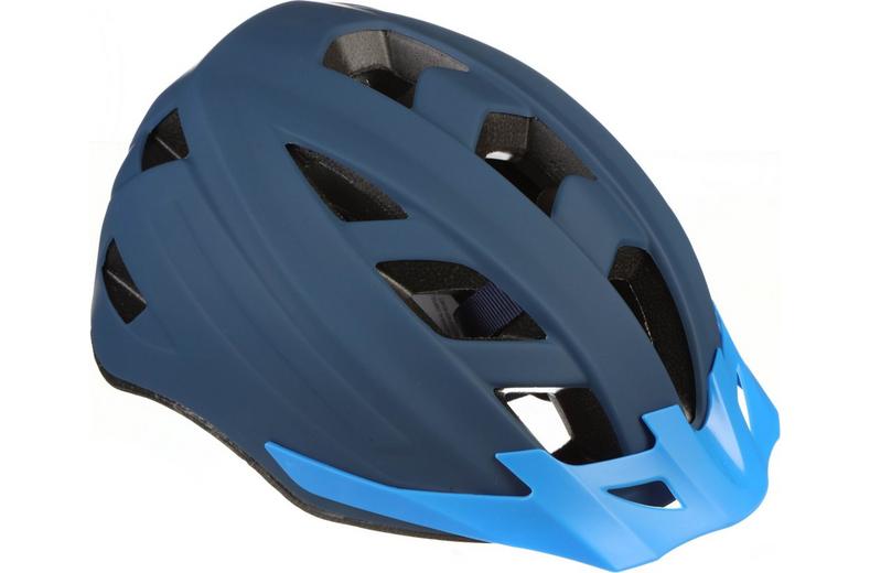 Halfords Blue Contrast Junior Helmet, 52-59cm Halfords Blue Contrast Junior Helmet, 52-59cm