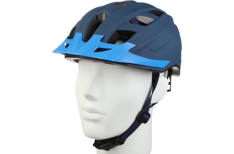 Halfords Blue Contrast Junior Helmet, 52 - 59 cm Halfords Blue Contrast Junior Helmet, 52 - 59 cm