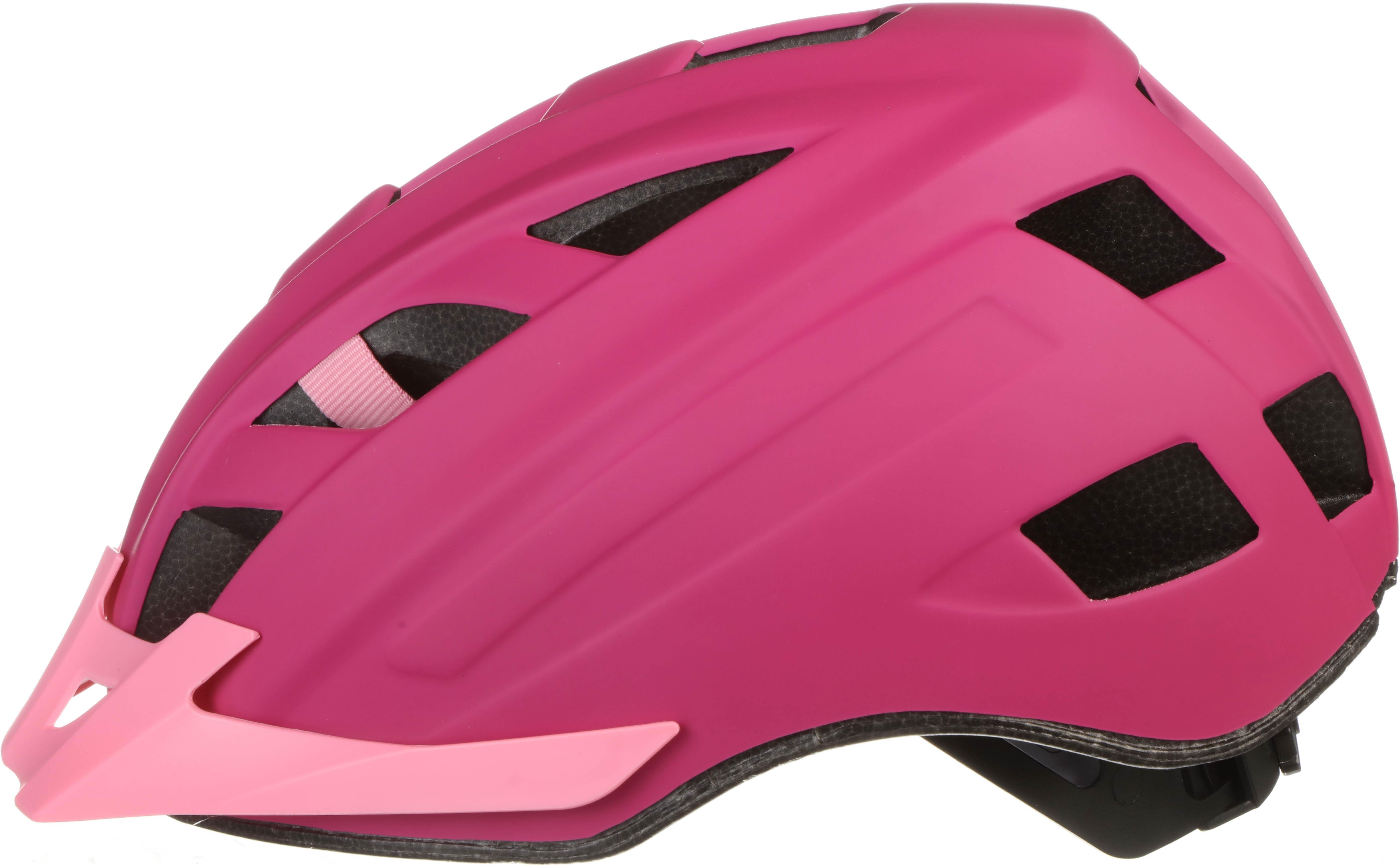 Halfords Pink Contrast Junior Helmet, 52-59cm