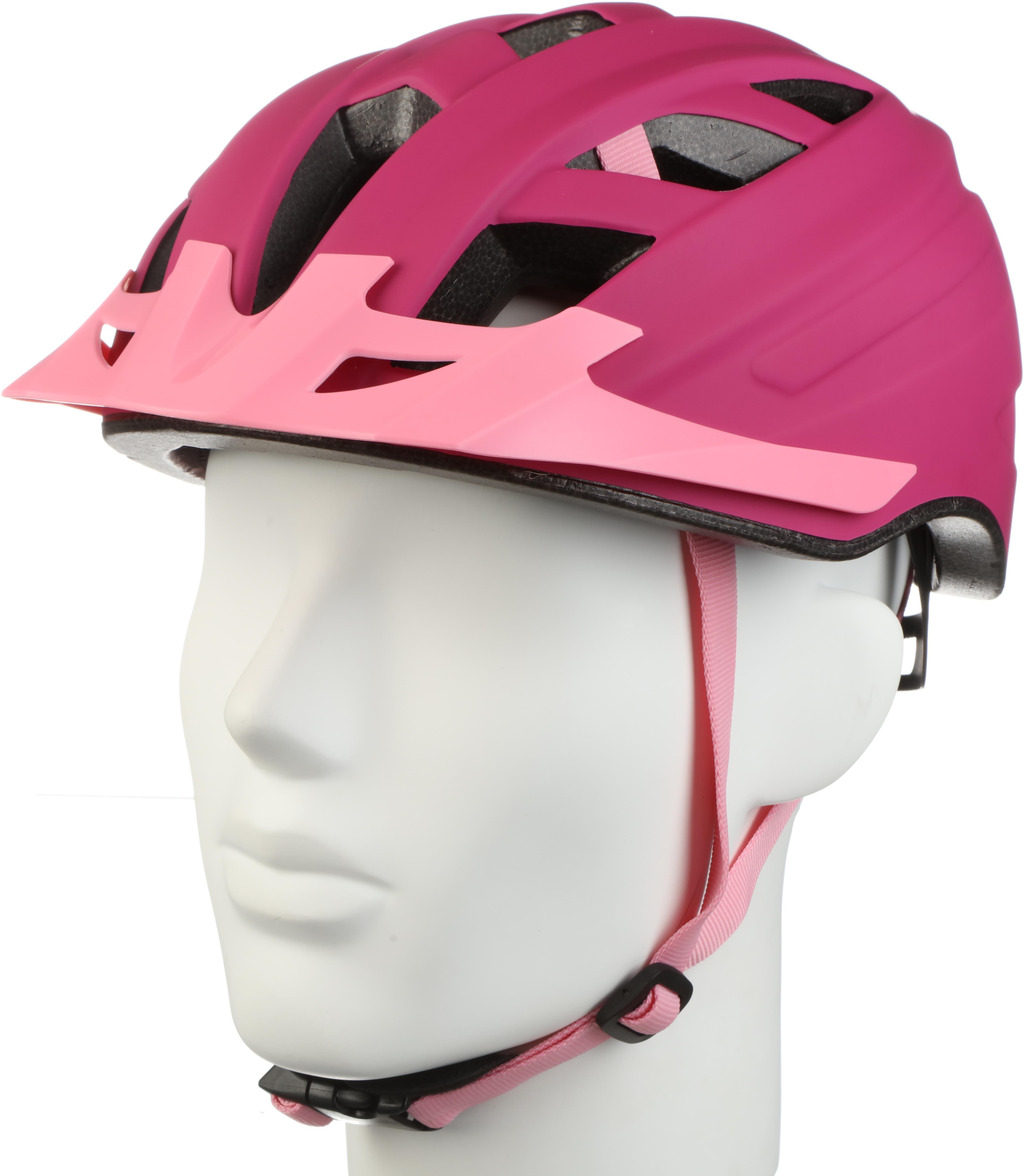 Halfords Pink Contrast Junior Helmet, 52 - 59 cm
