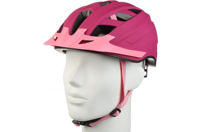 Halfords Pink Contrast Junior Helmet, 52-59cm Halfords Pink Contrast Junior Helmet, 52-59cm