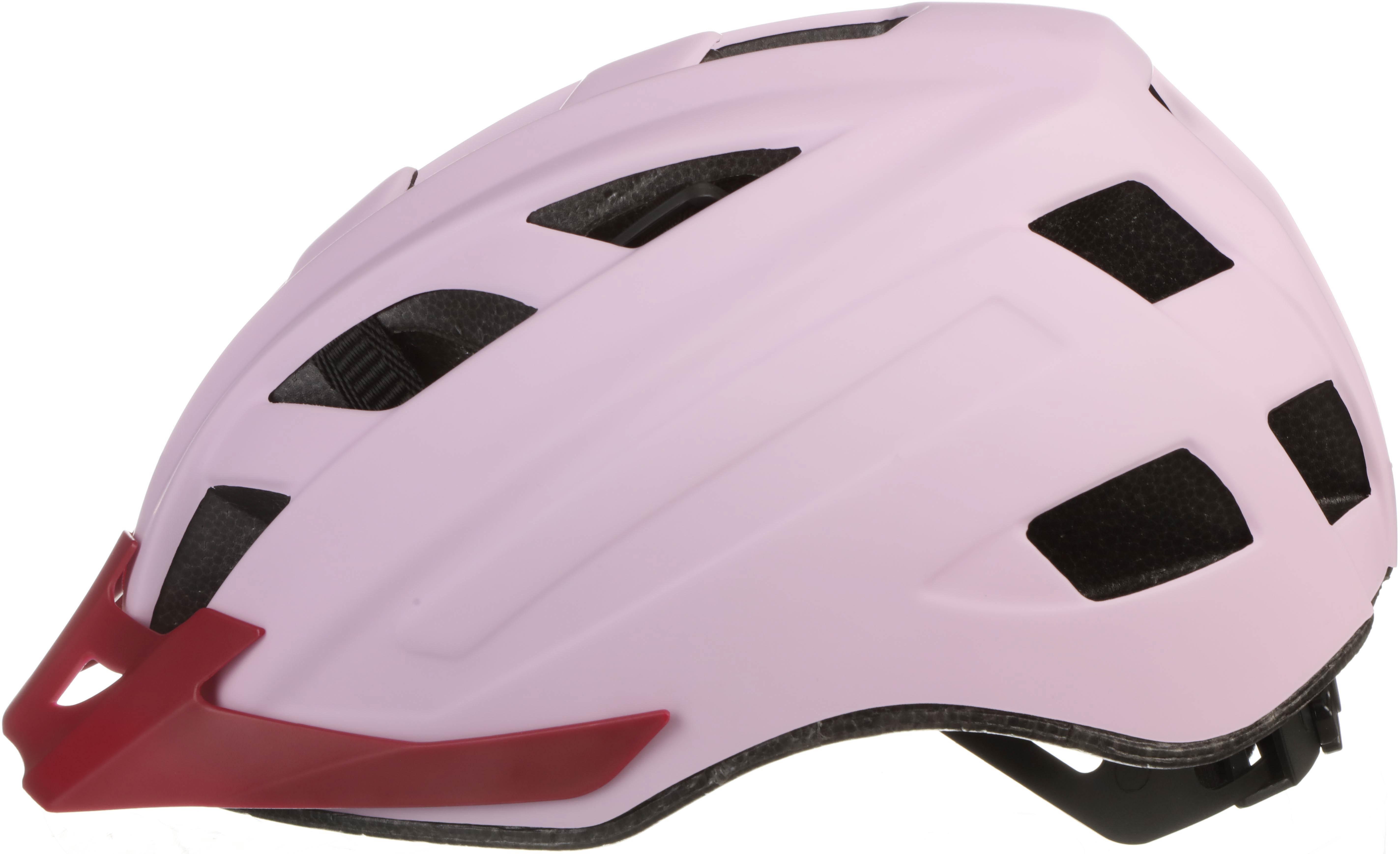 Halfords Lilac Contrast Junior Helmet, 52-59cm