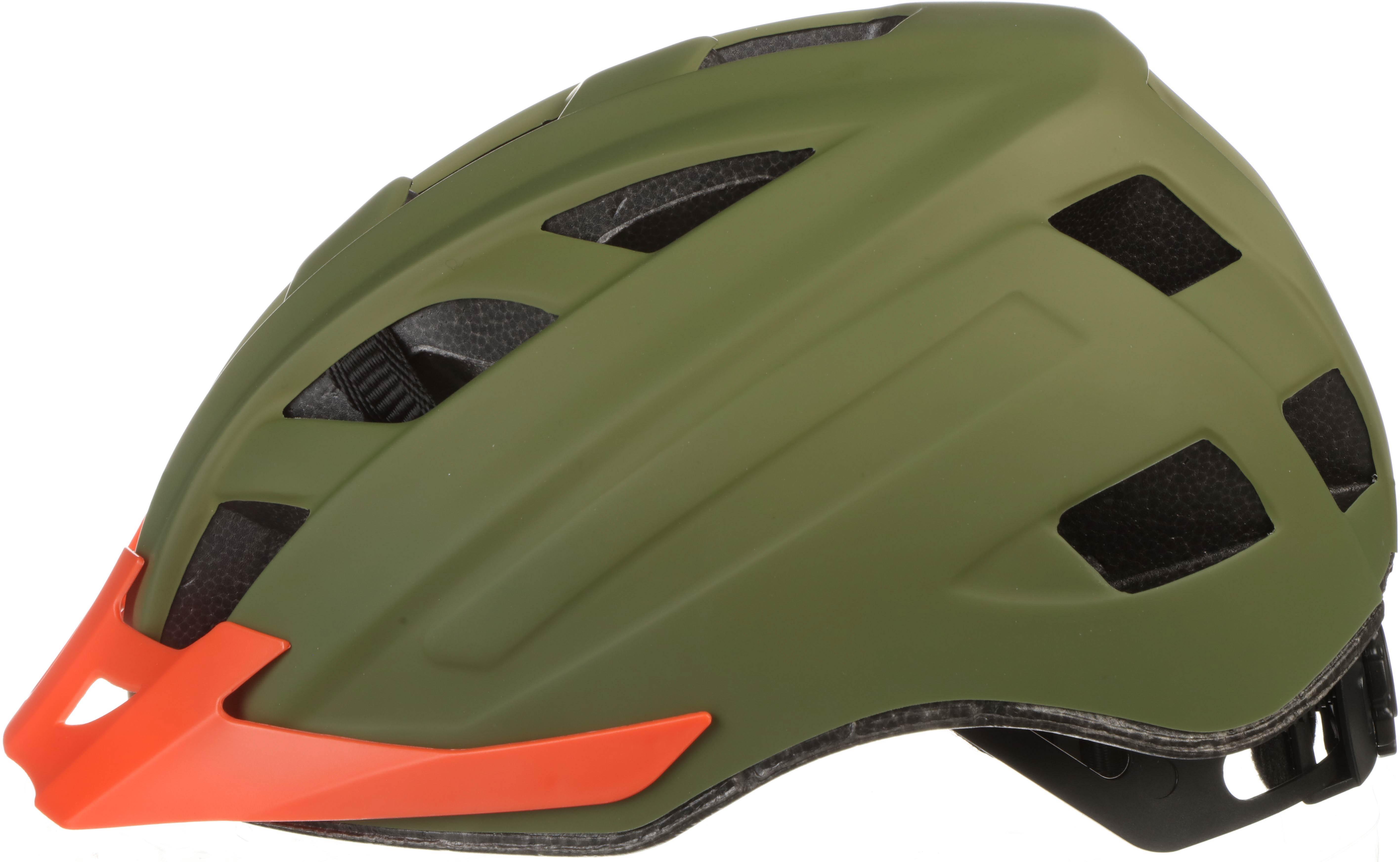 Halfords Khaki Contrast Junior Helmet, 52 - 59 cm