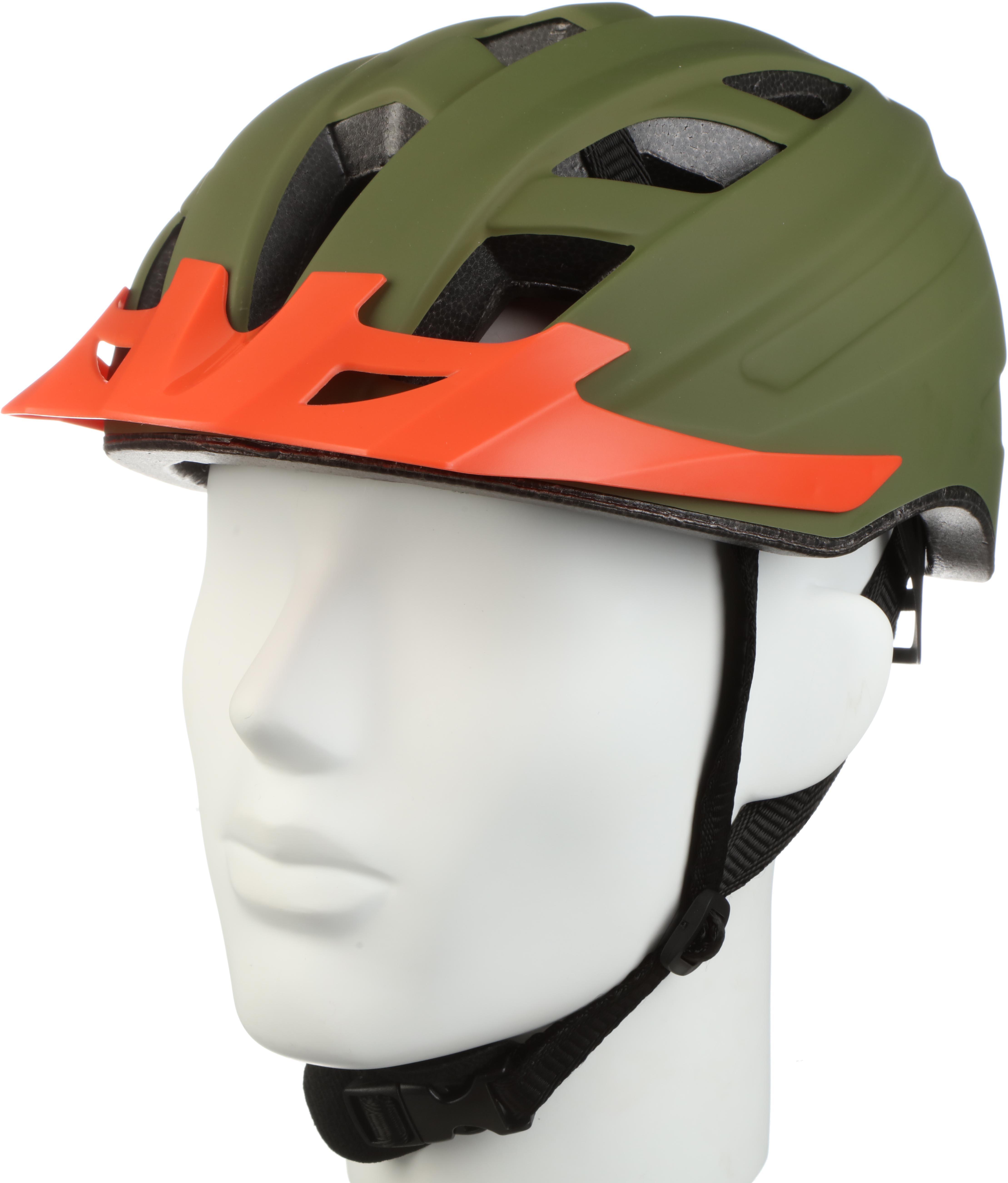 Halfords Khaki Contrast Junior Helmet, 52 - 59 cm