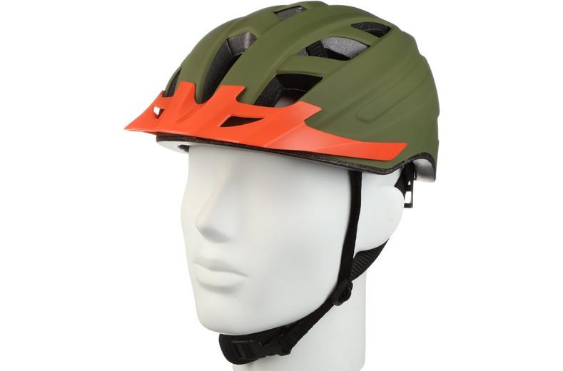 Halfords Khaki Contrast Junior Helmet, 52 - 59 cm Halfords Khaki Contrast Junior Helmet, 52 - 59 cm