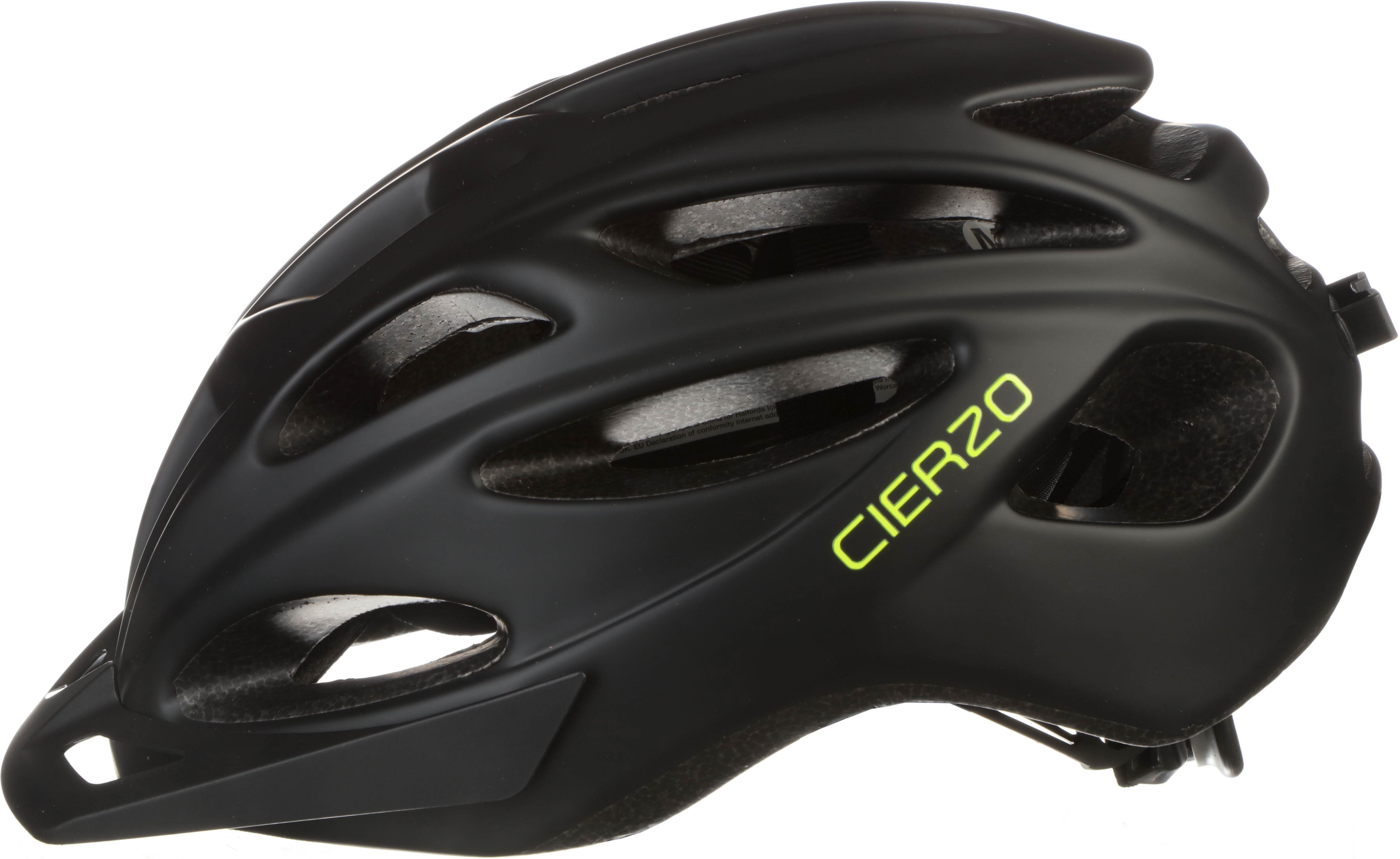 Halfords Black Cierzo Junior Helmet, 52 - 58 cm