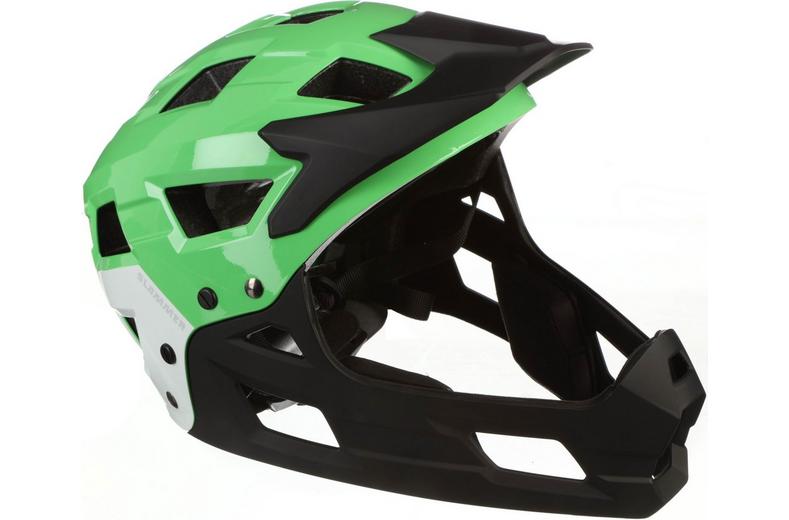 Halfords Green Slammer Fullface Kids Helmet, 54 - 58 cm Halfords Green Slammer Fullface Kids Helmet, 54 - 58 cm