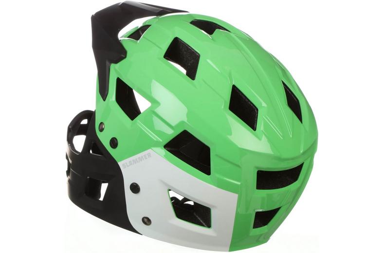 Halfords Green Slammer Fullface Kids Helmet, 54 - 58 cm Halfords Green Slammer Fullface Kids Helmet, 54 - 58 cm