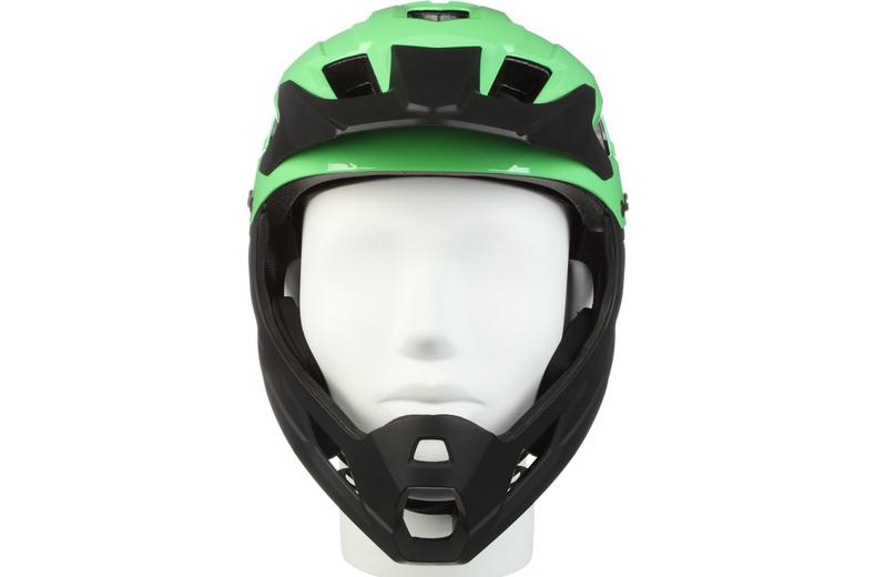 Halfords Green Slammer Fullface Kids Helmet, 54-58cm Halfords Green Slammer Fullface Kids Helmet, 54-58cm