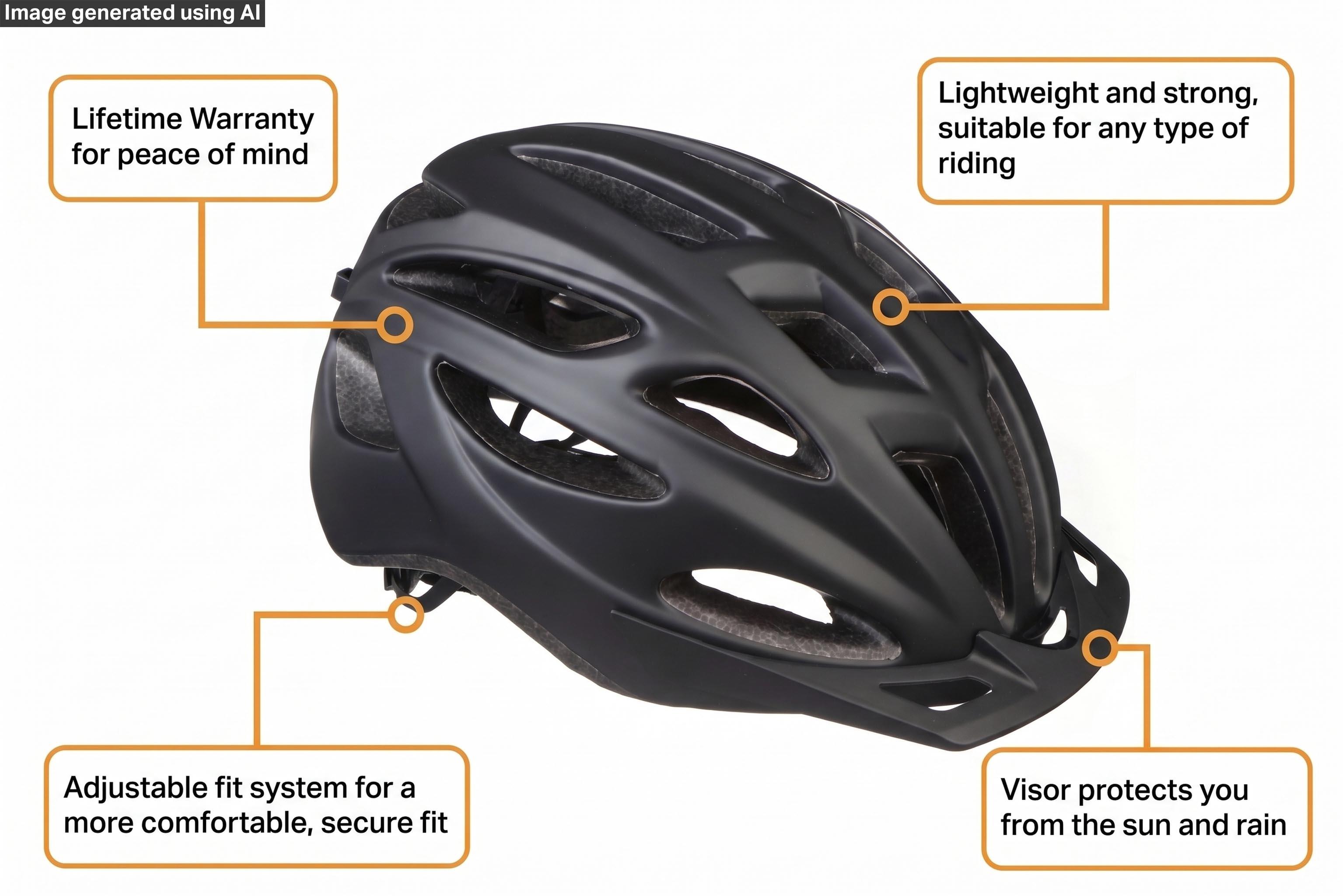 Halfords Transfer Cycle Helmet