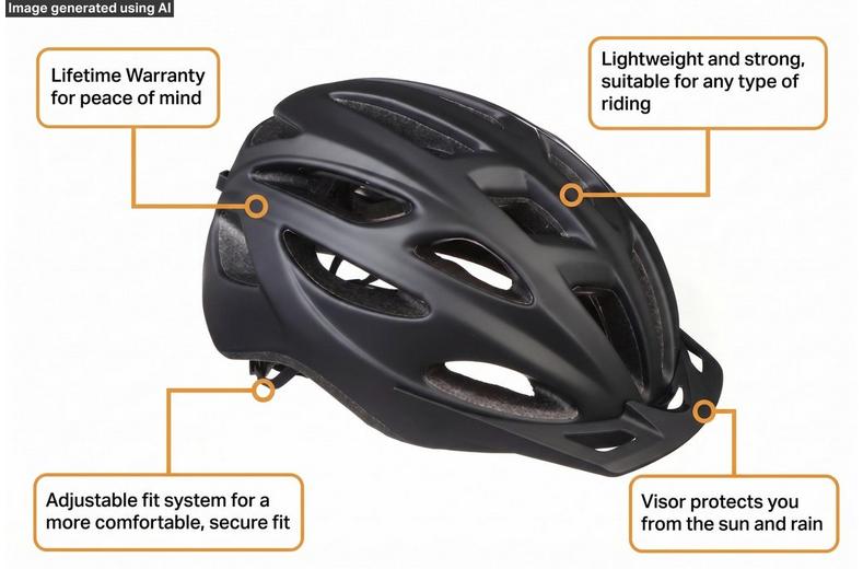 Halfords Transfer Cycle Helmet Halfords Transfer Cycle Helmet