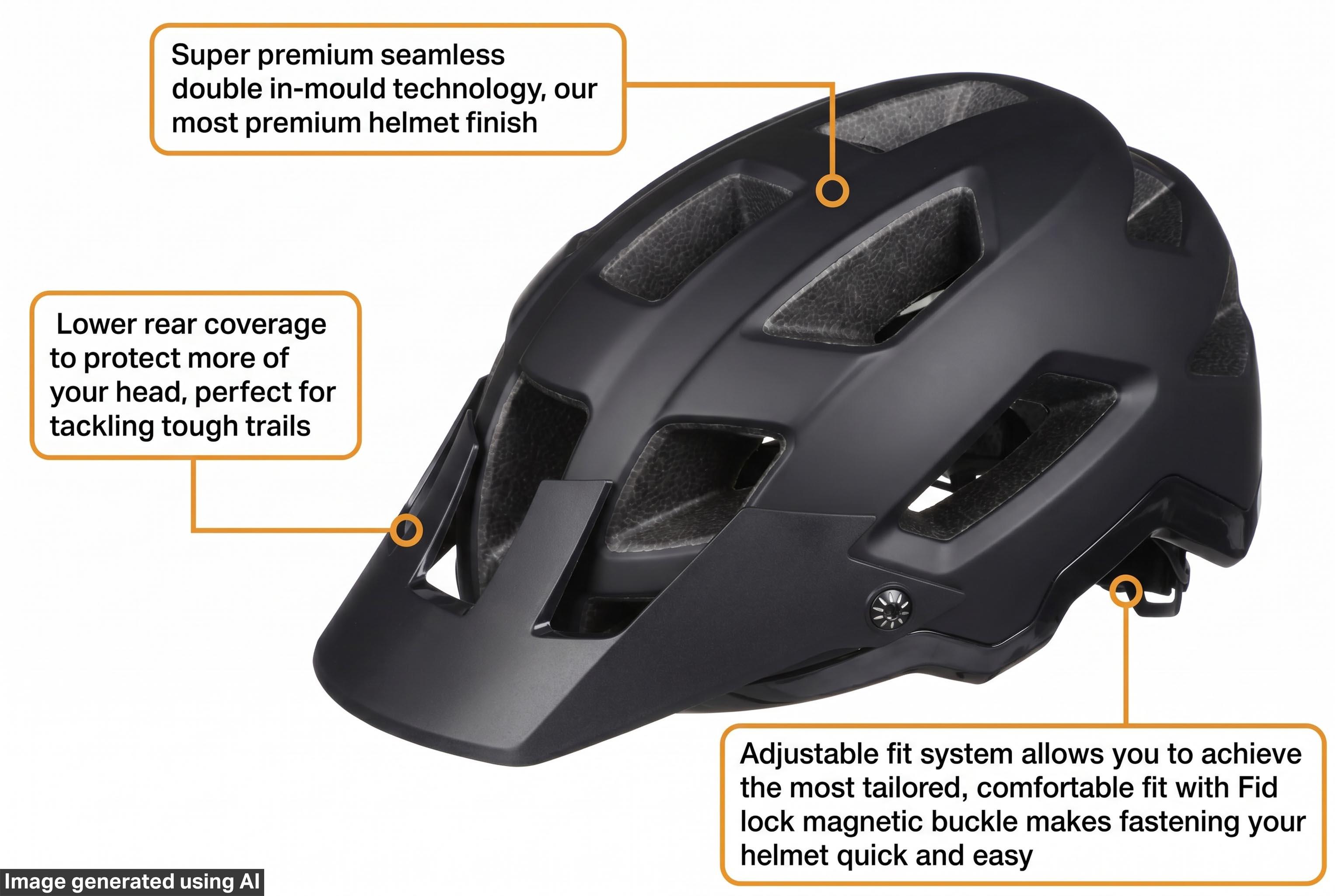 Halfords Advanced MTB Helmet