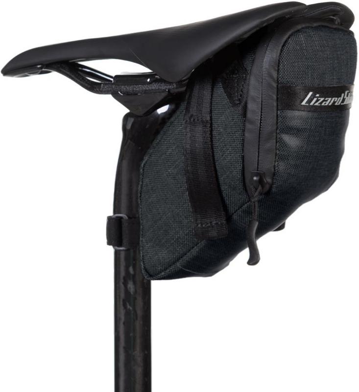 Halfords Lizard Skins - Mega Cache Saddle Bag - Jet Black | Extra 8% off for BC Members