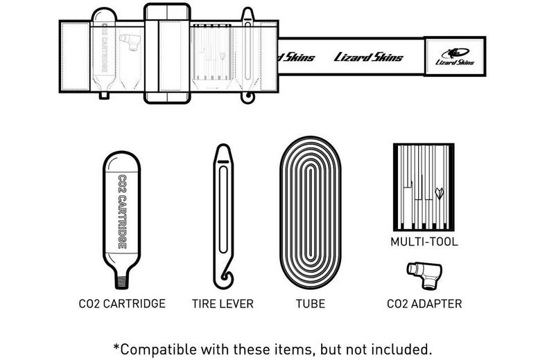 Lizard Skins - Utility Strap - Black Lizard Skins - Utility Strap - Black