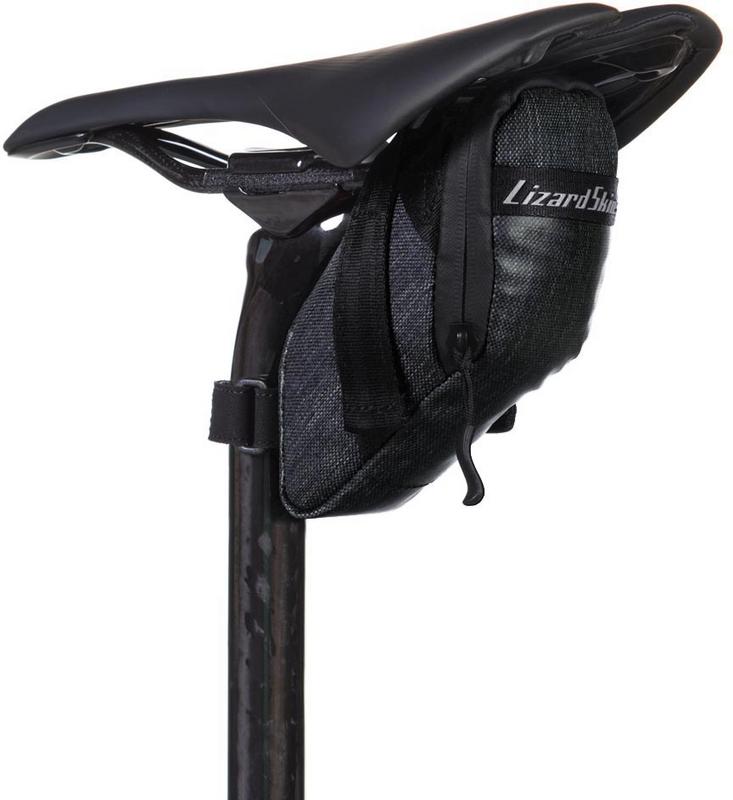 Halfords Lizard Skins - Cache Saddle Bag - Jet Black | Extra 8% off for BC Members
