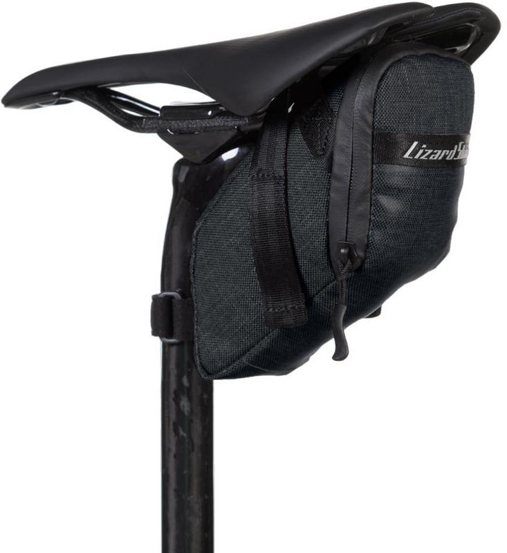 Halfords Lizard Skins - Super Cache Saddle Bag - Jet Black | Extra 8% off for BC Members