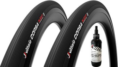 Vittoria Corsa N.EXT TLR Tyre & Sealant Bundle
