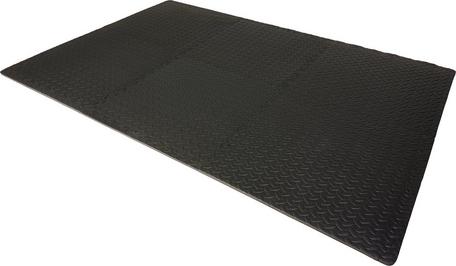 AP Black Interlocking Foam Floor Mats - 600 x 600mm - Pack of 6
