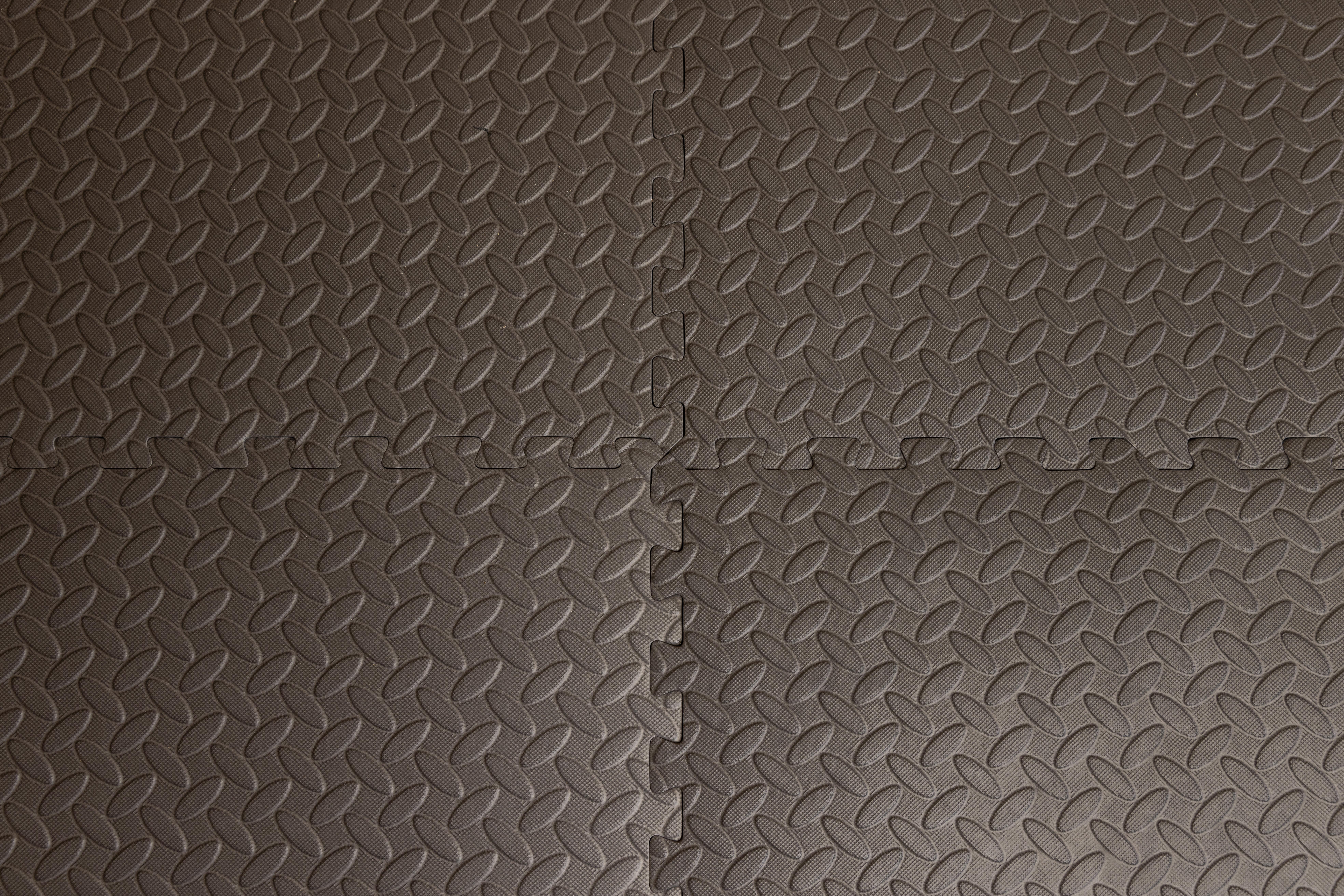 Halfords 6pc Black Floor Mat Set - 120cm x 180cm