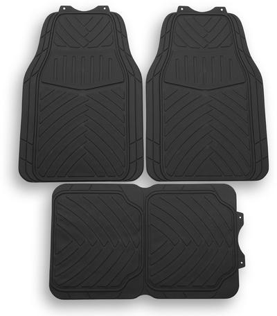 Halfords Full Set Rubber Car Mats Halfords Full Set Rubber Car Mats