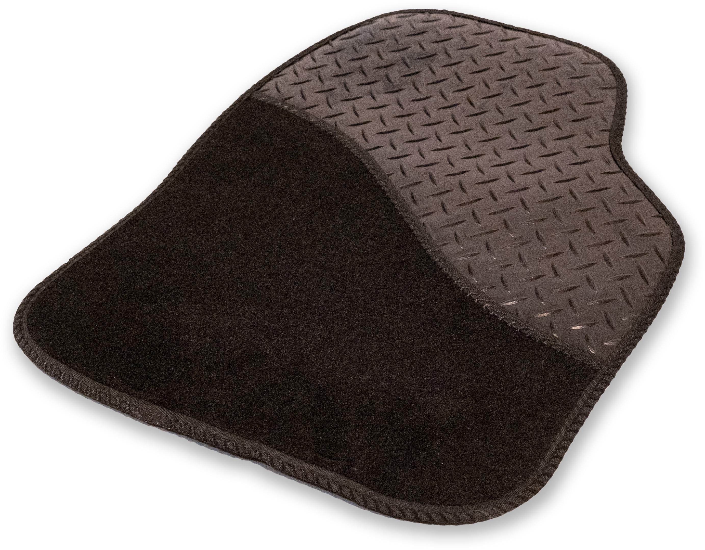Halfords Carpet & Rubber Mat 4 Piece Set