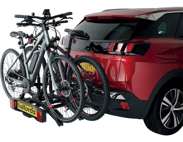 Volvo Bicycle Carrier Towbar Mounted 2 Bicycles