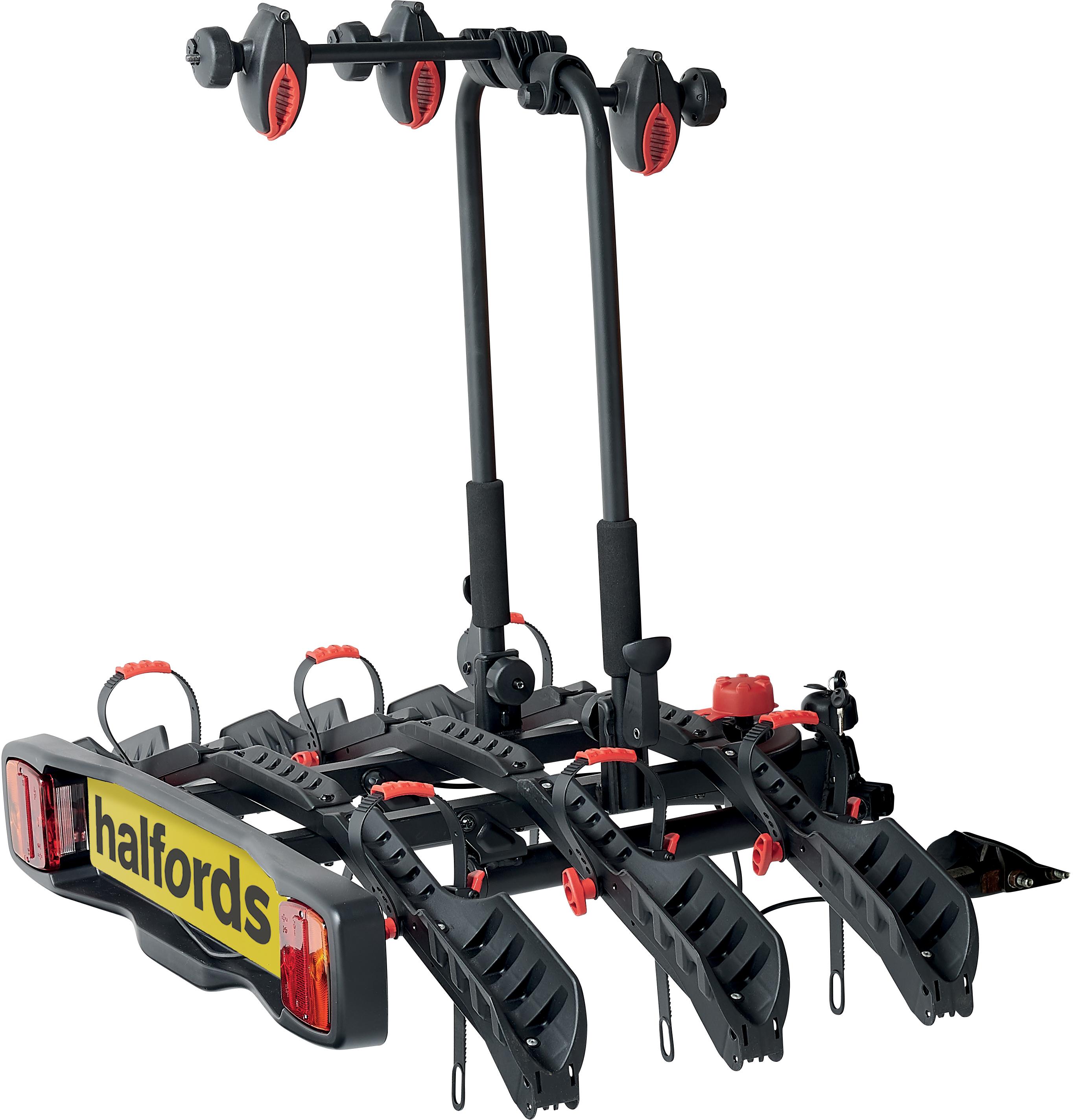 Halfords Advanced 3 Bike Towbar Mounted Bike Rack