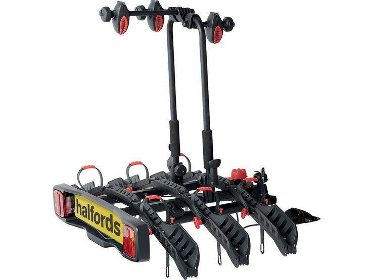 Halfords Advanced 3 Bike Towbar Mounted Bike Rack