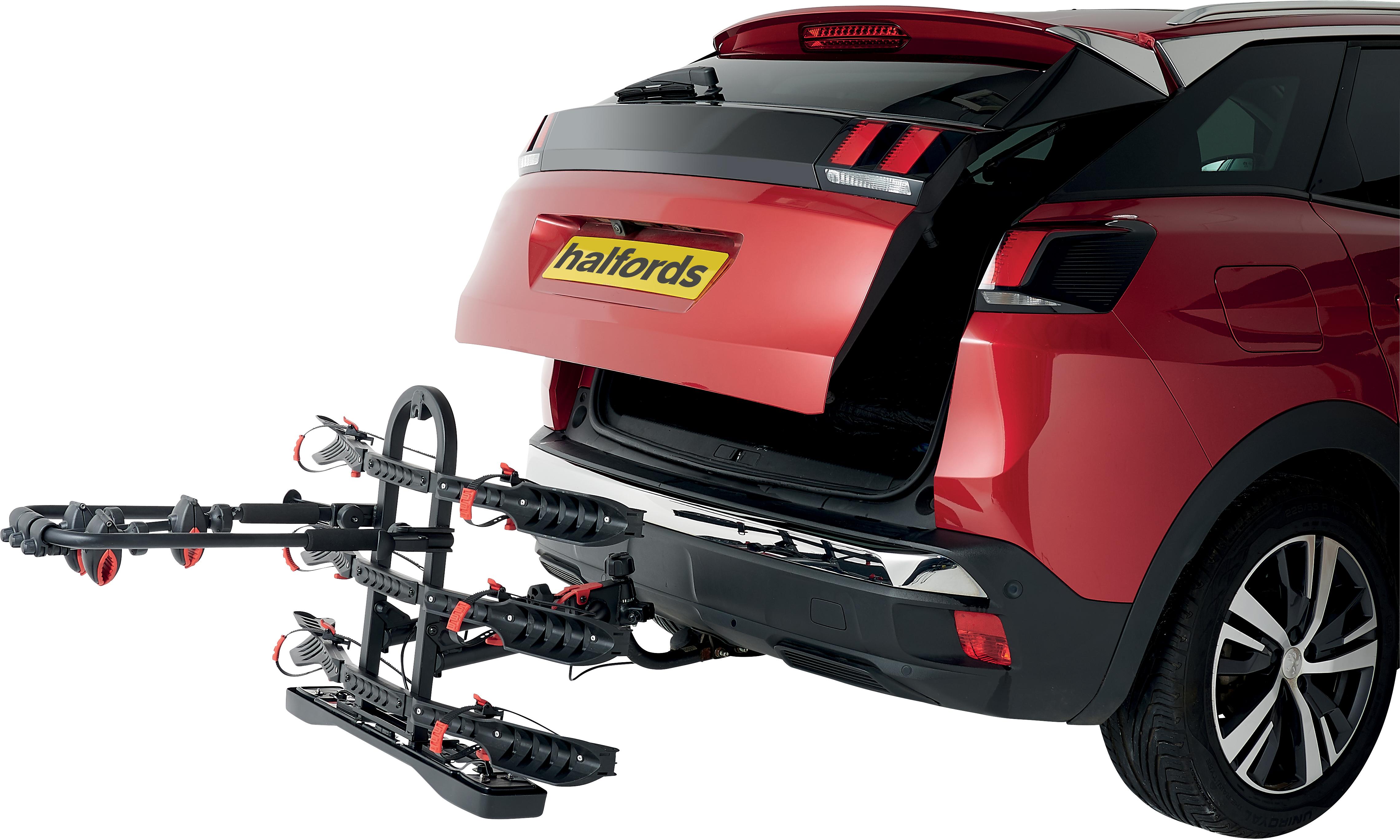 3 bike rack for car halfords