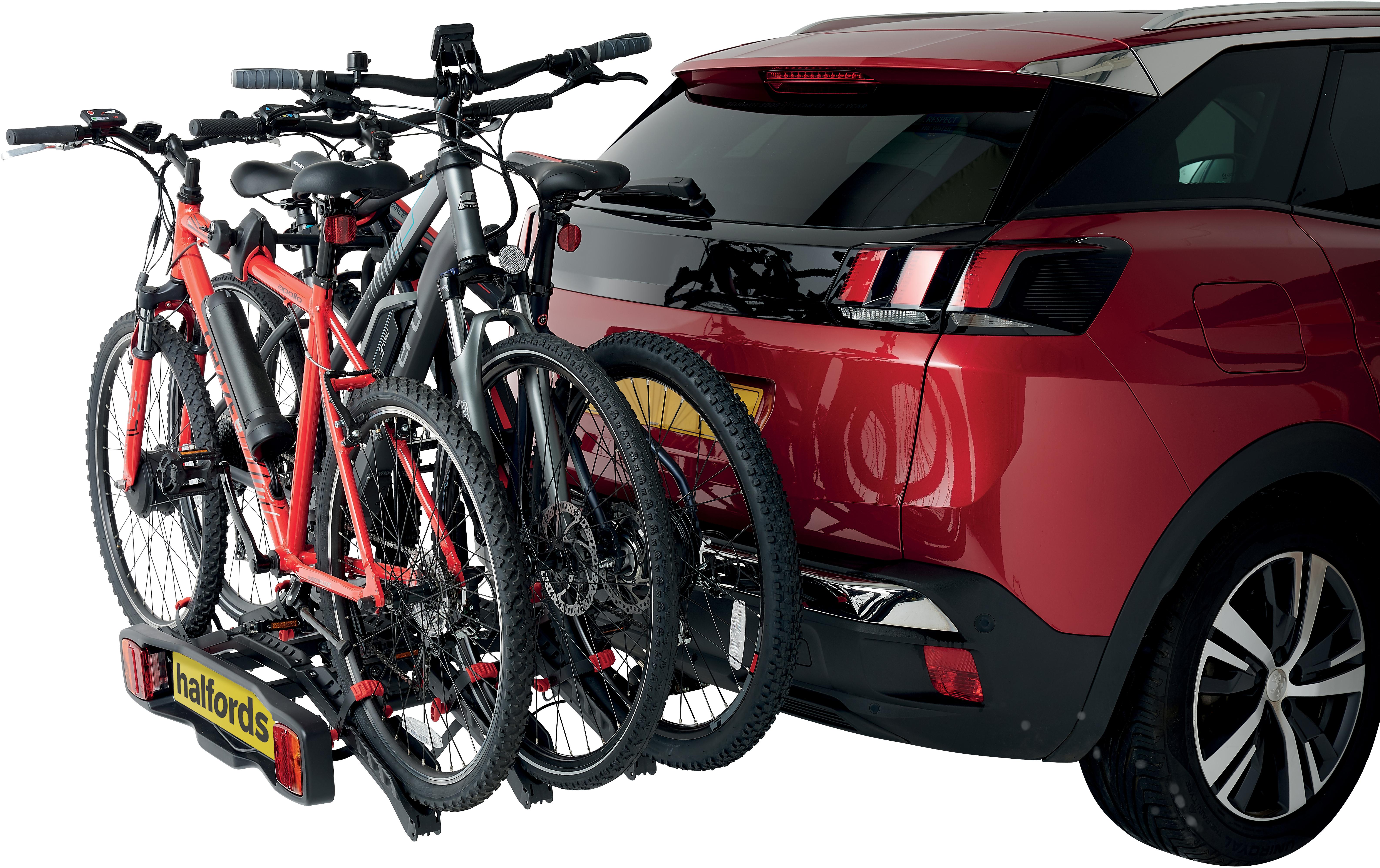 halfords 1 bike rear mounted bike rack