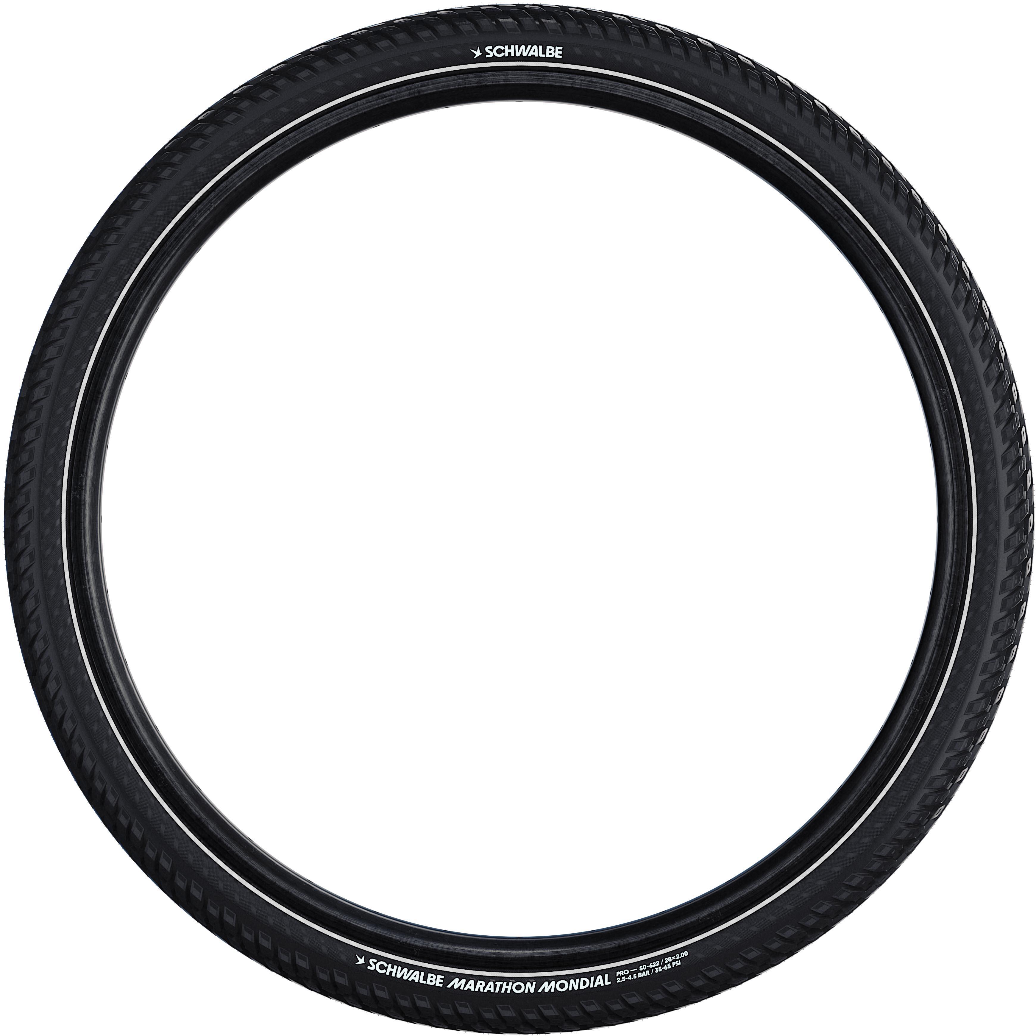 Schwalbe Marathon Mondial V-Guard E-50 Bike Tyre, 28x1.60"