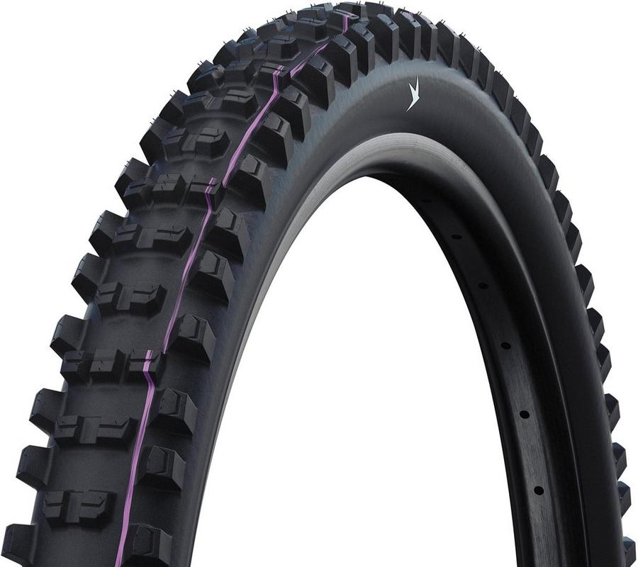 Halfords Schwalbe Shredda Rear Radial Pro Gravity Tlr Tyre, Ultra Soft, 27.5X2.50 Inch | Extra 8% off for BC Members