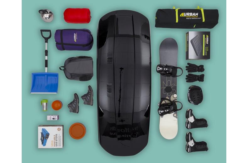 Halfords Advanced 580L Roof Box - Black Halfords Advanced 580L Roof Box - Black