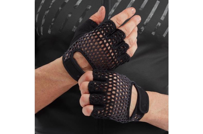 Altura Crochet Unisex Cycling Mitts Carbon Altura Crochet Unisex Cycling Mitts Carbon