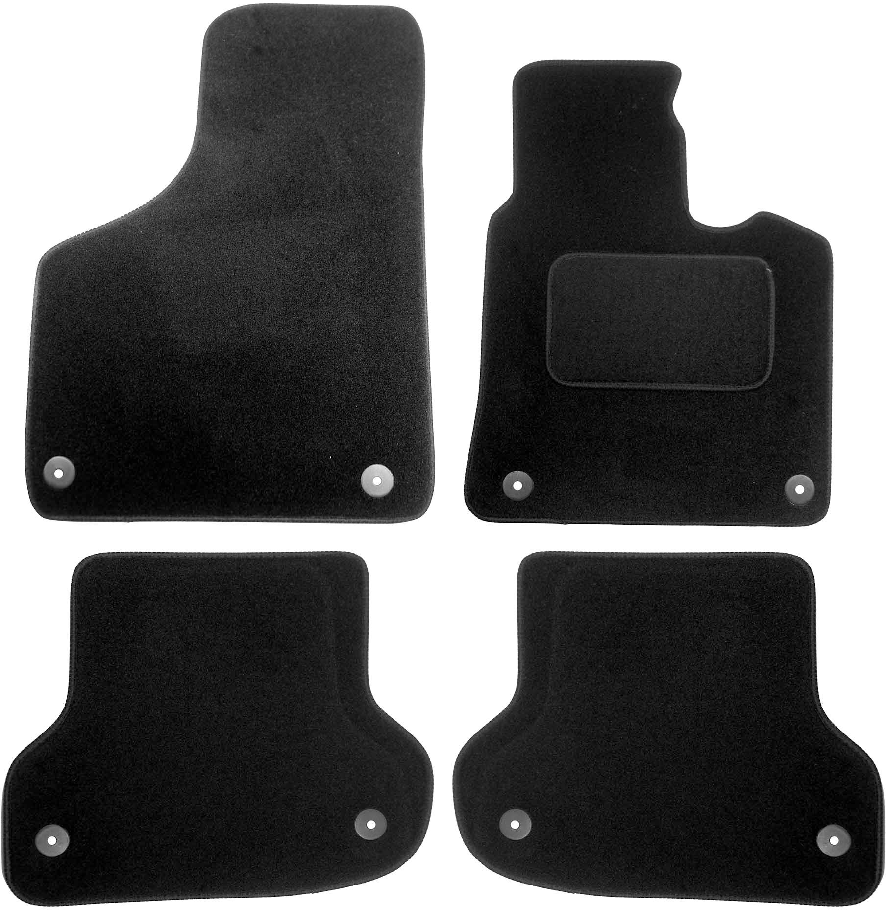 Halfords Audi A3 Mk2 - Luxury Car Mats 8 Clips (Ww0767)