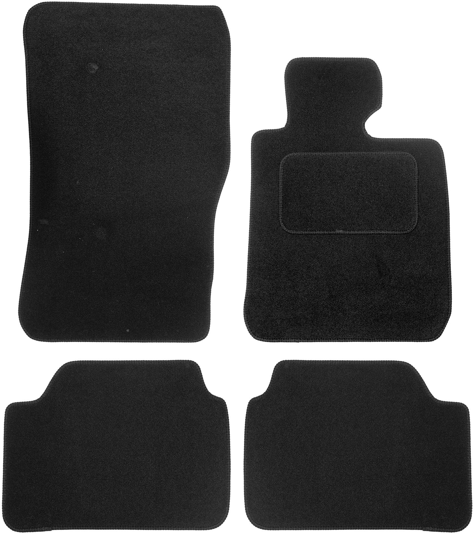 Halfords Bmw 1 Series Hatch - Luxury Car Mats 2 Clips (Ss4808)