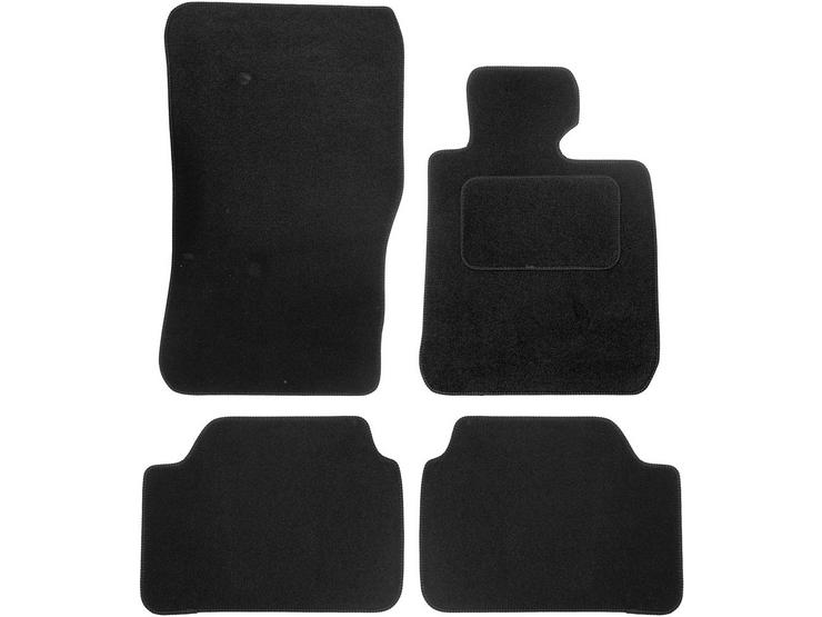 Halfords BMW 1 Series Hatch - Luxury Car Mats 2 Clips (SS4808)