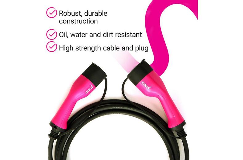 Cord Pink Cable 5m 230V 32A 7.4KW Cord Pink Cable 5m 230V 32A 7.4KW