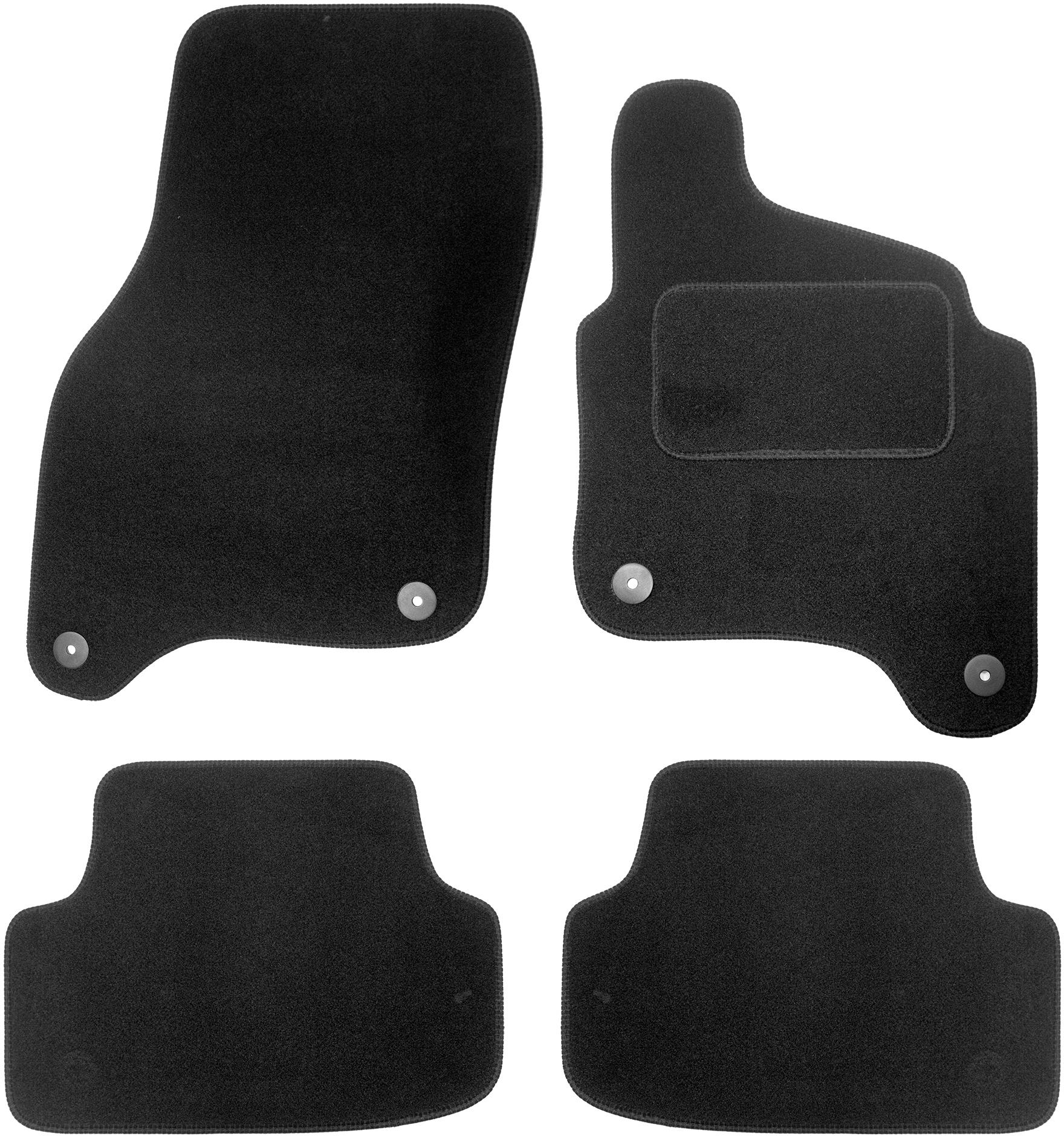 Halfords Vw E-Golf (Eletric) - Luxury Car Mats 4 Clips (Ww5041)