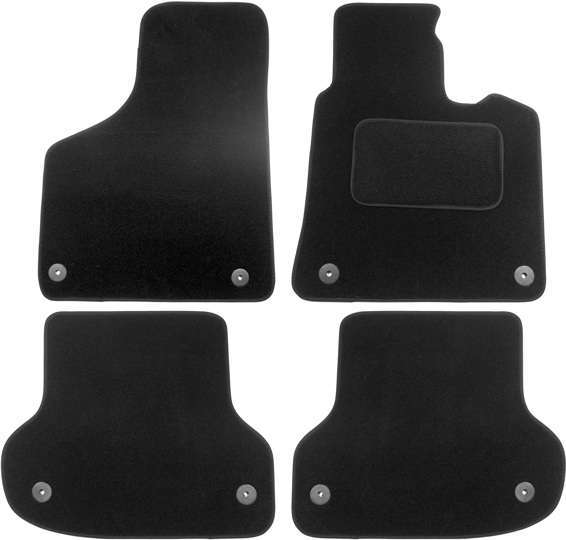 Halfords Audi A3 Mk2 - Premium Car Mats 8 Clips (Ww0773)