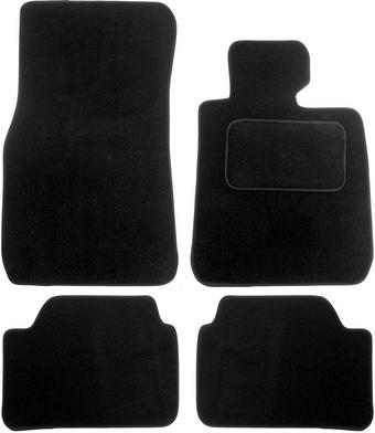Halfords BMW 1 Series Hatch - Premium Car Mats 2 Clips (SS4810)