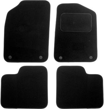 Halfords Fiat 500 - Premium Car Mats 4 Clips (WW1624)
