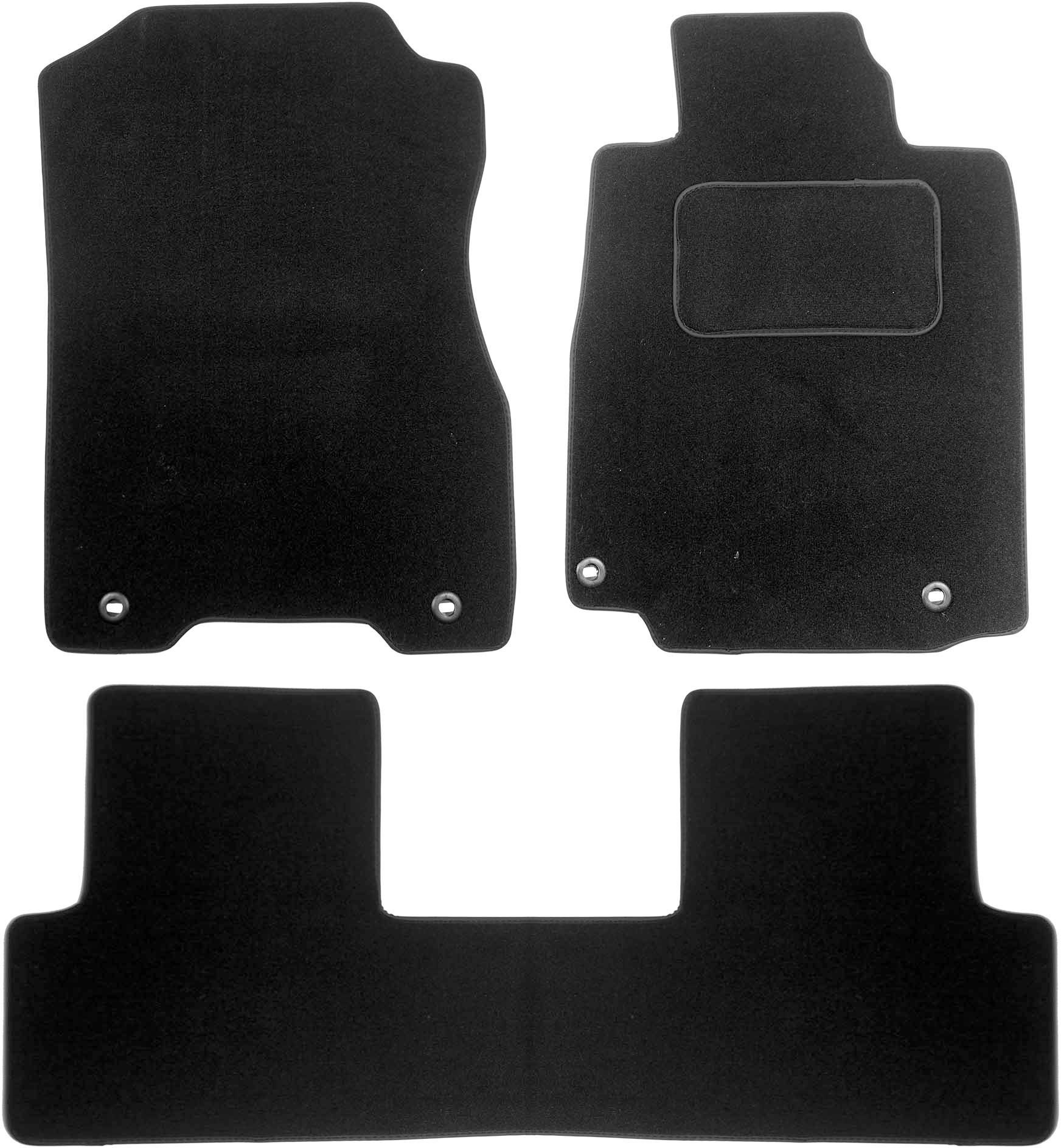 Halfords Honda Cr-V - Premium Car Mats 4 Clips (Ww1586)