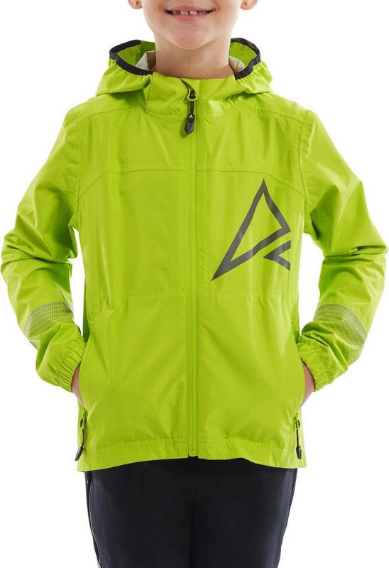 Halfords Altura Spark Kid's Jacket Lime 5-6 Years | Extra 8% off for BC Members