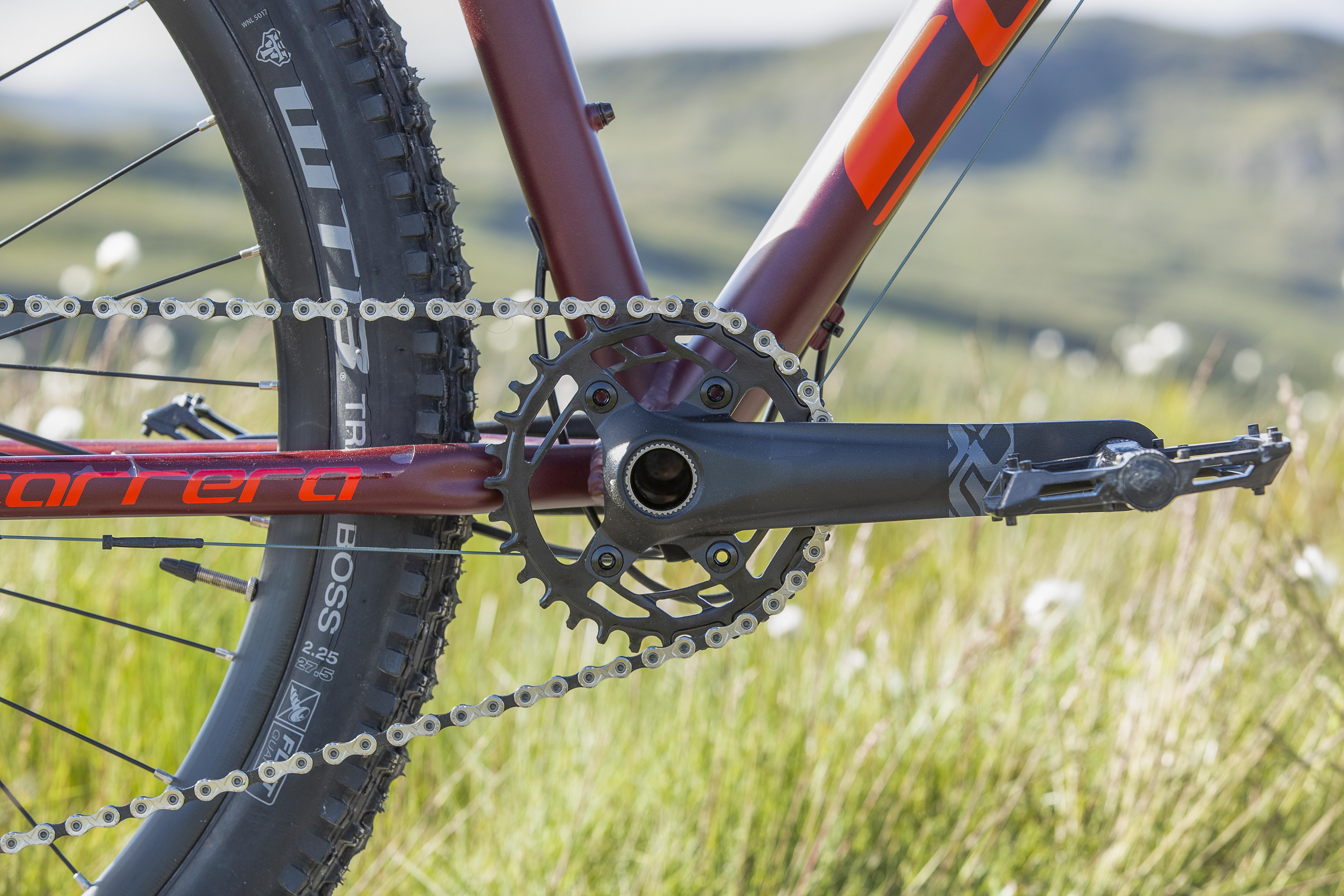 Carrera Fury Mens Mountain Bike - Red - S, M, L Frames